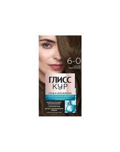 Стойкая краска для волос Уход&Увлажнение Care&Moisture Gliss kur