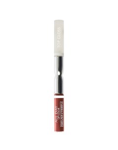 Жидкая стойкая помада блеск ALL DAY LIP COLOR TOP GLOSS Seven7een