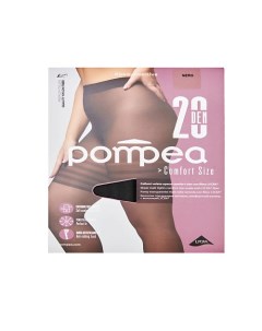 Колготки COMFORT SIZE 20 den nero Pompea