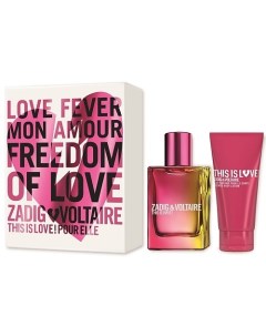 Набор "This Is Love Pour Elle" Zadig & voltaire