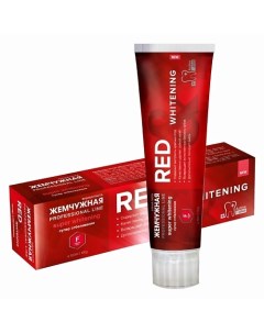 PROF зубная паста отбеливающая Red & Whitening 100.0 Жемчужная