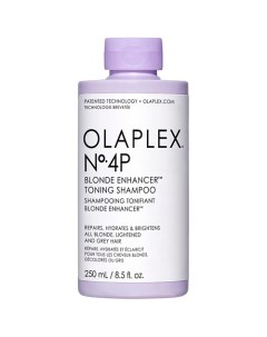 Шампунь тонирующий "Система защиты осветленных волос" No.4P Blonde Enhancer Toning Shampoo Olaplex