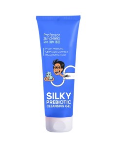 Гель для умывания лица "SILKY PREBIOTIC CLEANSING GEL" увлажняющий с пребиотиками Professor skingood