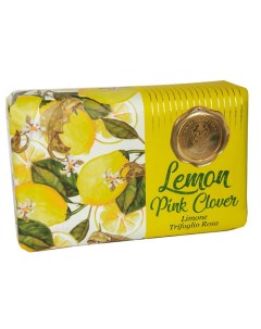 Мыло Lemon & Pink clover. Лимон и Розовый клевер 275.0 La florentina