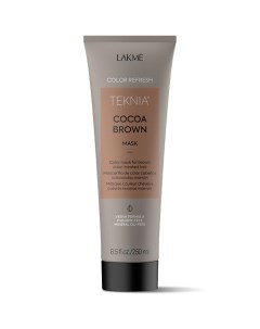 Маска для обновления цвета коричневых оттенков волос Teknia Color Refresh Cocoa Brown Mask Lakme