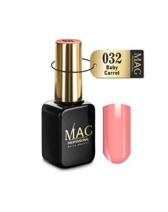 Белый гель лак для ногтей Color 001 Milky Ice 10 0 Mag nails beauty professional