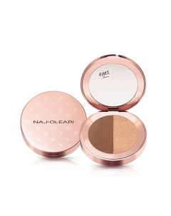 Тени для век двойные MATTE & SHINE DUO Naj oleari