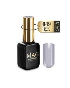 Белый гель лак для ногтей Color 001 Milky Ice 10 0 Mag nails beauty professional