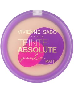 Пудра компактная матирующая Teinte Absolute Matte Vivienne sabo