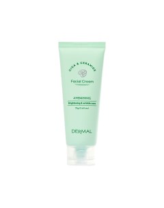 Cica & Ceramide Крем для лица с Центеллой Азиатской и Церамидами 75.0 Dermal