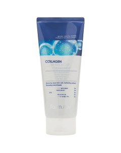 Пенка для лица очищающая с коллагеном Collagen Water Full Moist Deep Cleansing Foam Farmstay