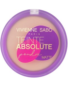 Пудра компактная матирующая Teinte Absolute Matte Vivienne sabo