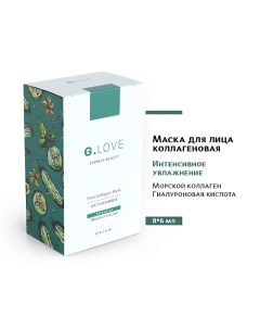 Маска для лица коллагеновая ICE CUCUMBER 48.0 G.love