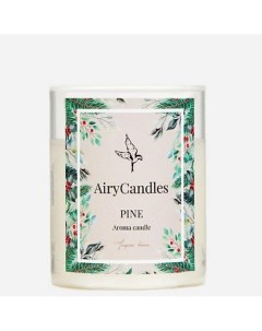 Свеча ароматическая PINE с деревянным фитилем 190.0 Airycandles