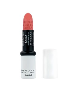 Помада для губ блестящая Immoral Shine Lipstick Layla