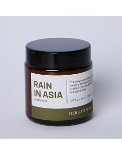 Аромасвеча "Rain in Asia" 100.0 Here to feel