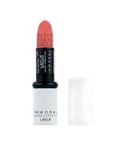 Помада для губ блестящая Immoral Shine Lipstick Layla