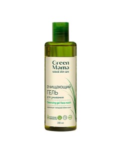 Очищающий гель для умывания "Мята и Лимон" Natural Skin Care Green mama