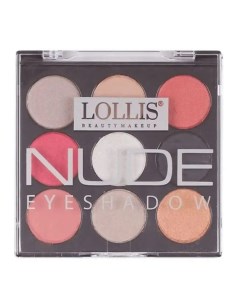 Тени для век Eyeshadow Palette Nude 9 Lollis