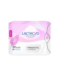 Прокладки ежедневные Multiform 20.0 Lactacyd