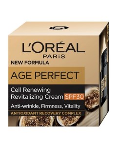 Восстанавливающий дневной крем SPF30 для лица Age Perfect L'oreal paris