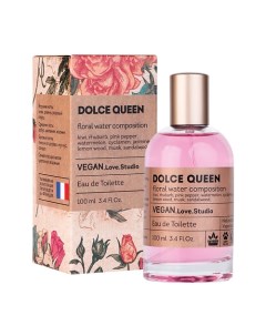 Туалетная вода женская Dolce Queen арбуз ревень цикламен 100.0 Vegan.love.studio