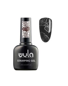 Гель лак для стемпинга Stamping gel белый Wula nailsoul