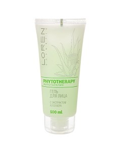 Гель для лица с экстрактом алоэ вера Phytotherapy Loren cosmetic