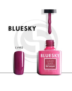 Гель лак Luxury Silver Бордовое искушение Bluesky