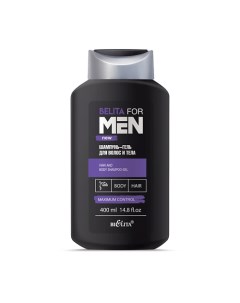 Шампунь-гель для волос и тела for Men 400.0 Belita