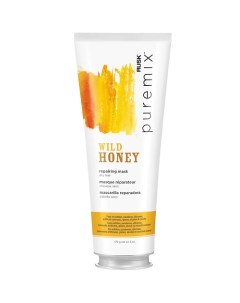 Восстанавливающая маска с диким медом для сухих волос Puremix Wild Honey Repairing Mask - Dry Hair Rusk