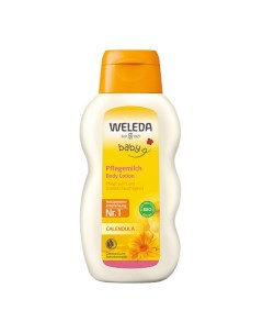 Детское молочко для тела с календулой Calendula Baby Lotion Weleda