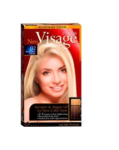 Осветляющий крем для волос Bleaching cream 02 50 0 Visage color hair fashion