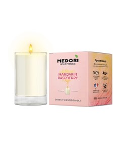 Свеча ароматическая Mandarin & Raspberry 70 Medori