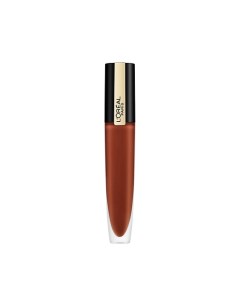 Тинт для губ жидкий матовый с металлическим эффектом Rouge Signature L'oreal paris