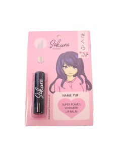 SAKURA BANDO Мерцающий бальзам для губ SHIMMERY LIP BALM Take and go