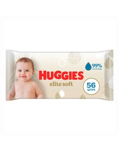 Влажные салфетки Elite Soft для новорожденных 56.0 Huggies