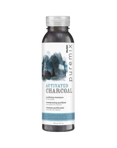 Шампунь для волос очищающий с активированным углем Puremix Activated Charcoal Purifying Shampoo Rusk