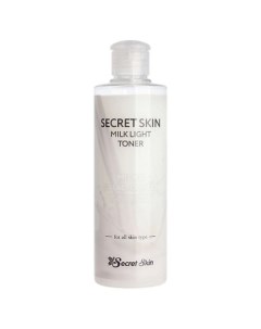 Восстанавливающий молочный тонер для лица MILK LIGHT 250.0 Secret skin