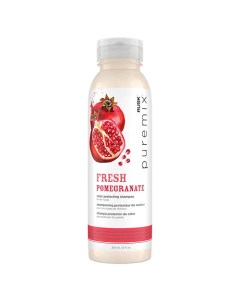 Шампунь для защиты цвета с гранатом Puremix Fresh Pomegranate Color Protecting Shampoo Rusk