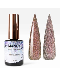 Professional Гель лак для ногтей светоотражающий Multichrome Reflectiv Manita