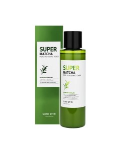 Тонер для сужения пор с экстрактом чая матча Super Matcha Some by mi