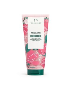 Гель-скраб для душа с эссенцией розы British Rose 200.0 The body shop