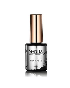 Топ матовый без липкого слоя для гель лака TOP MATTE 10 Manita