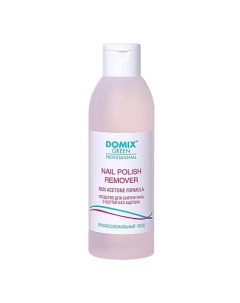 NAIL POLISH REMOVER NON ACETONE FORMULA Средство для снятия лака с ногтей без ацетона DGP 200 0 Domix