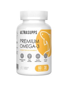 Витаминный комплекс Premium Omega-3 Ultrasupps