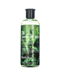 Тонер для лица увлажняющий с семенами зеленого чая Green Tea Seed Premium Moisture Toner Farmstay