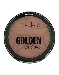 Пудра для лица компактная GOLDEN GLOW Lovely