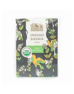 Набор Хна индиго басма + Шапочка + Перчатки Indigo Basma Henna Indibird