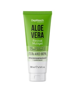 Гель алоэ вера мультифункциональный с пребиотиками Aloe Vera Revival Multigel Depiltouch professional